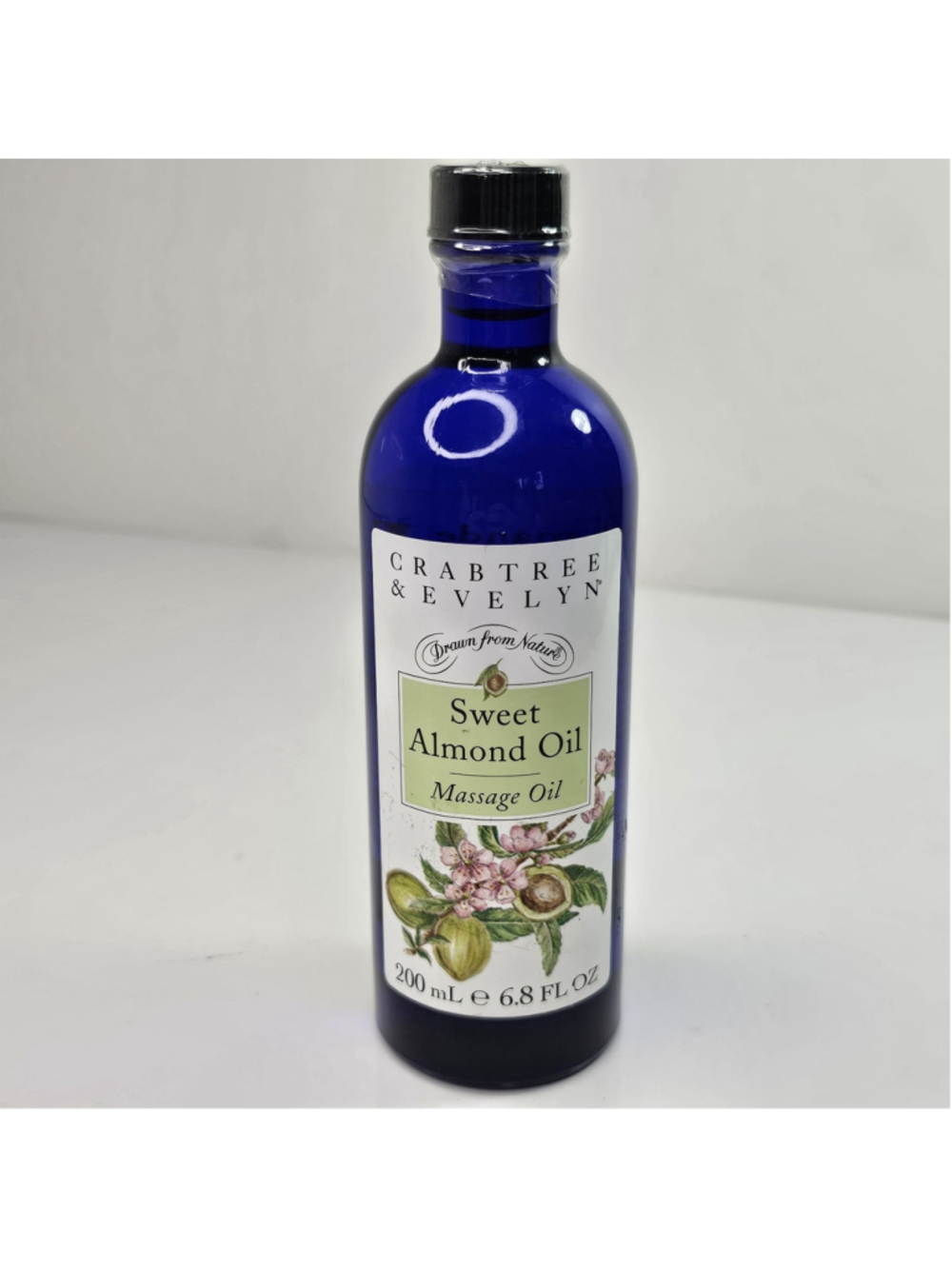 SEALED Vintage Crabtree & Evelyn Sweet Almond Oil Massage Oil 200mL Discontinued